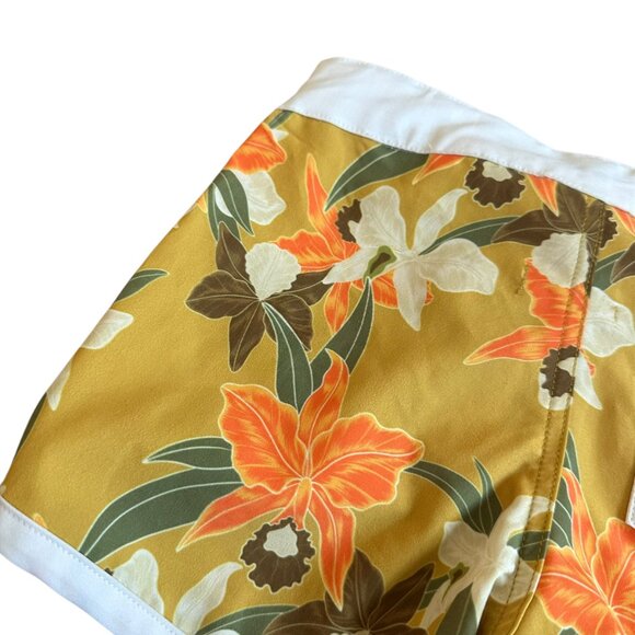 Acacia Swimwear Swim Shorts Board Beach Tropical Floral Hawaiian Size Small Boys - Picture 7 of 10